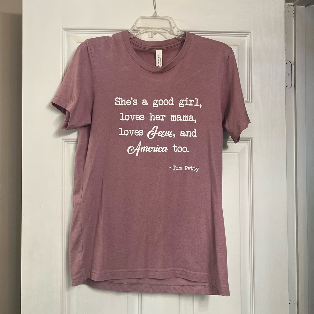 Tom Petty lyrics tee